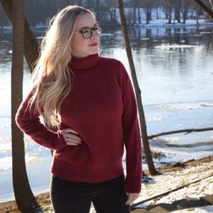 Wool CHEROKEE Turtle Neck Sweater